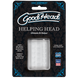 Мастурбатор Doc Johnson GoodHead - Helping Head ULTRASKYN, супер помічник для мінету, Білий