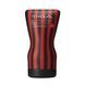 Мастурбатор Tenga Squeeze Tube Cup (м'яка подушечка) STRONG стискається, Черный, красный