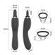 Симулятор орального секса для женщин с вибрацией Sweet Play Clitoral Licking Tongue And Vibrator 2in1 A6, Черный