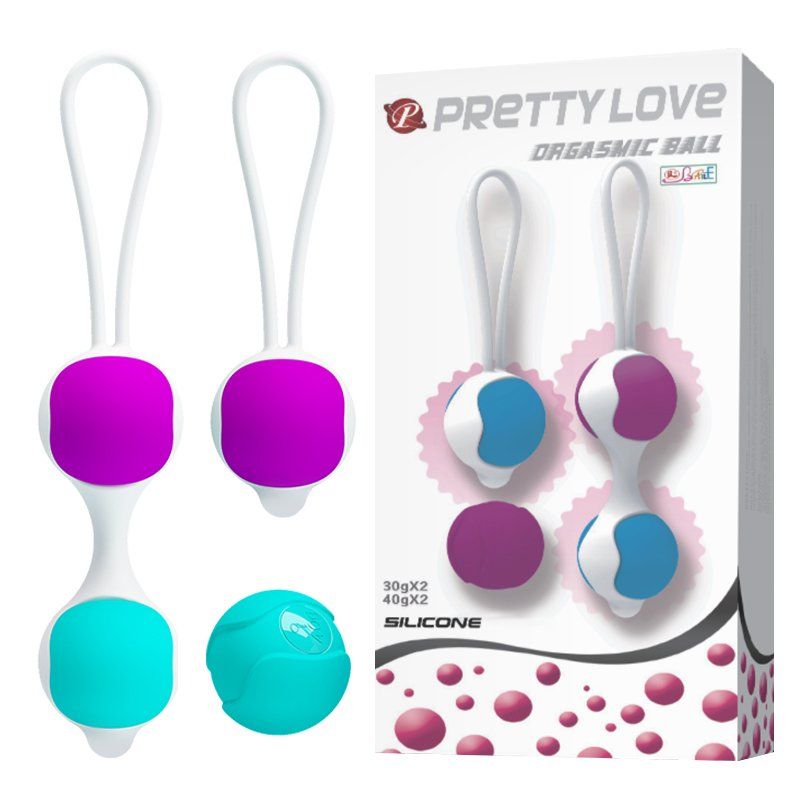 Вагінальні кульки Кегеля Pretty Love Orgasmic ball