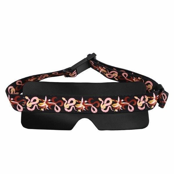 Бондажный набор Lockink Sevanda The Flowering Serpent Leather Bondage Restraint Set 7PC, черный
