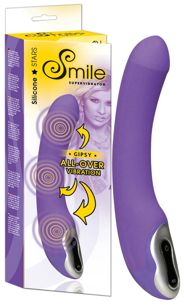 Вибратор для точки G Smile Gipsy, фиолетовый