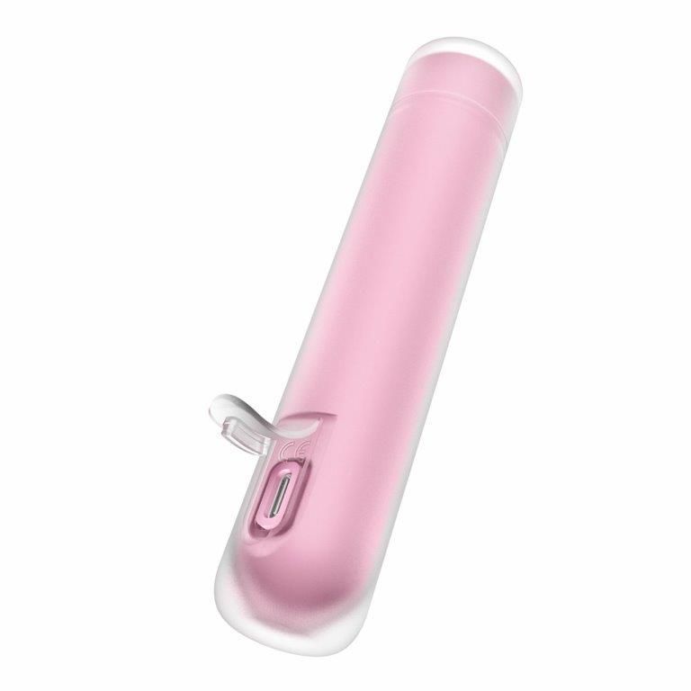 Вакуумный стимулятор Satisfyer First Kiss, технология 3D Air Pulse, 30 режимов, двойной силикон, Розовый