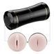 Мастурбатор с двумя входами FOX Masturbation Cup - Double Ends black, Черный