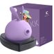 Вакуумний кліторальний стимулятор із вібрацією KisToy Miss KK Purple