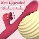 Вібратор B-Series 7 rotating functions and 7 licking functions, Бордовий