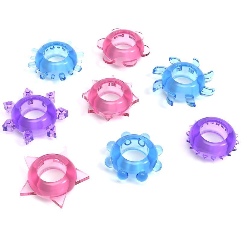 Кільце ерекційне Meleon - Delay Rings (Assorted Colors), CR-02 (1 шт)