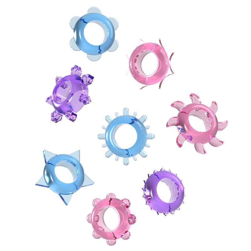 Кільце ерекційне Meleon - Delay Rings (Assorted Colors), CR-02 (1 шт)
