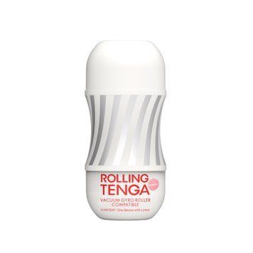Мастурбатор Tenga Rolling Tenga Gyro Roller Cup Gentle, новий рельєф для стимуляції обертанням, Білий