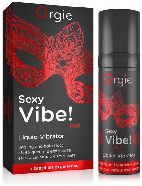 Рідкий вібратор Sexy Vibe! Hot Liquid Vibrator від Orgie 15 мл