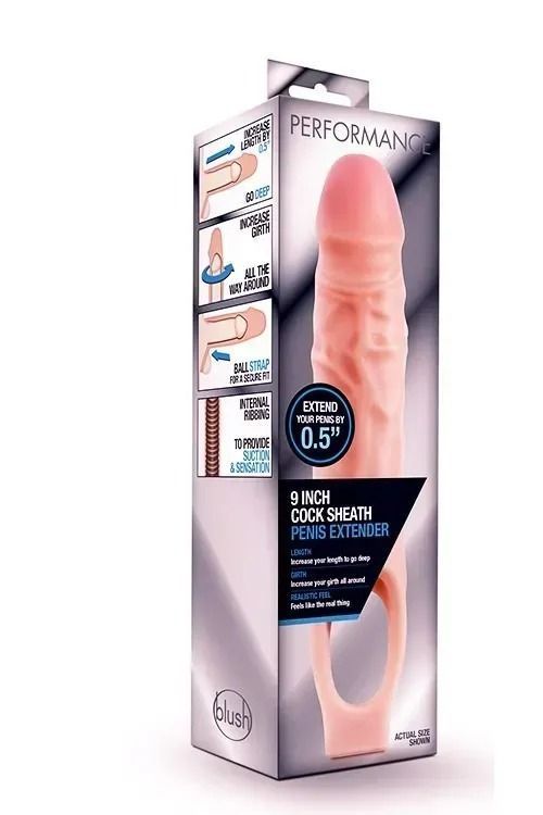 Насадка на пенис Performance 9 Cock Sheath Penis Extender