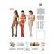 Бодістокінг Passion BS048 white, комбінезон, імітація колгот та відкритого топу