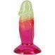 Фаллоимитатор Doc Johnson Crystal Jellies - 4.5 Inch Classic Dong - Rainbow