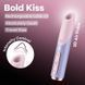 Вакуумний стимулятор Satisfyer Bold Kiss Violet, магнітна технологія 3D Air Pulse, 30 режимів роботи, Рожево-фіолетовий