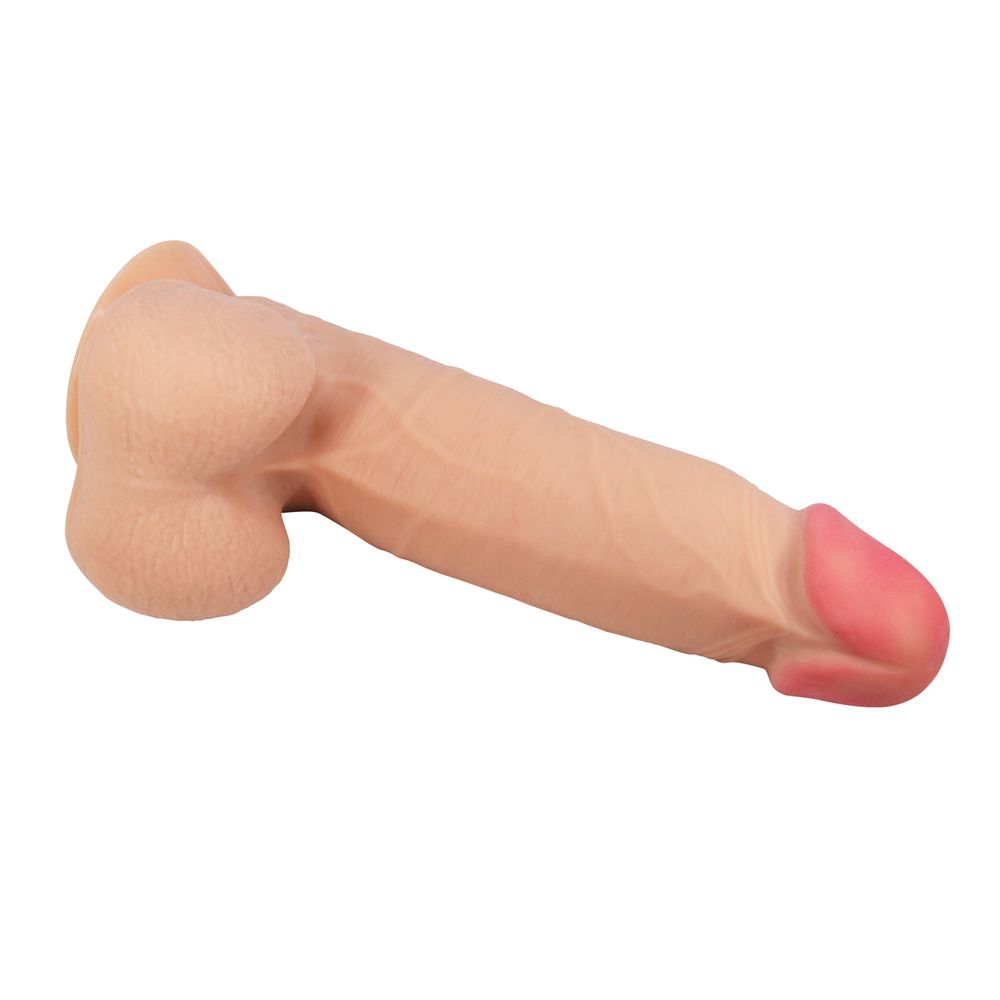 Фалоімітатор BAILE - Sliding Skin 8,5'' Flesh Suction base Bendable TPR