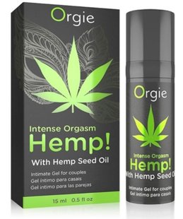 Жидкий вибратор усилитель оргазма Intense Orgasm Hemp! от Orgie 15 мл