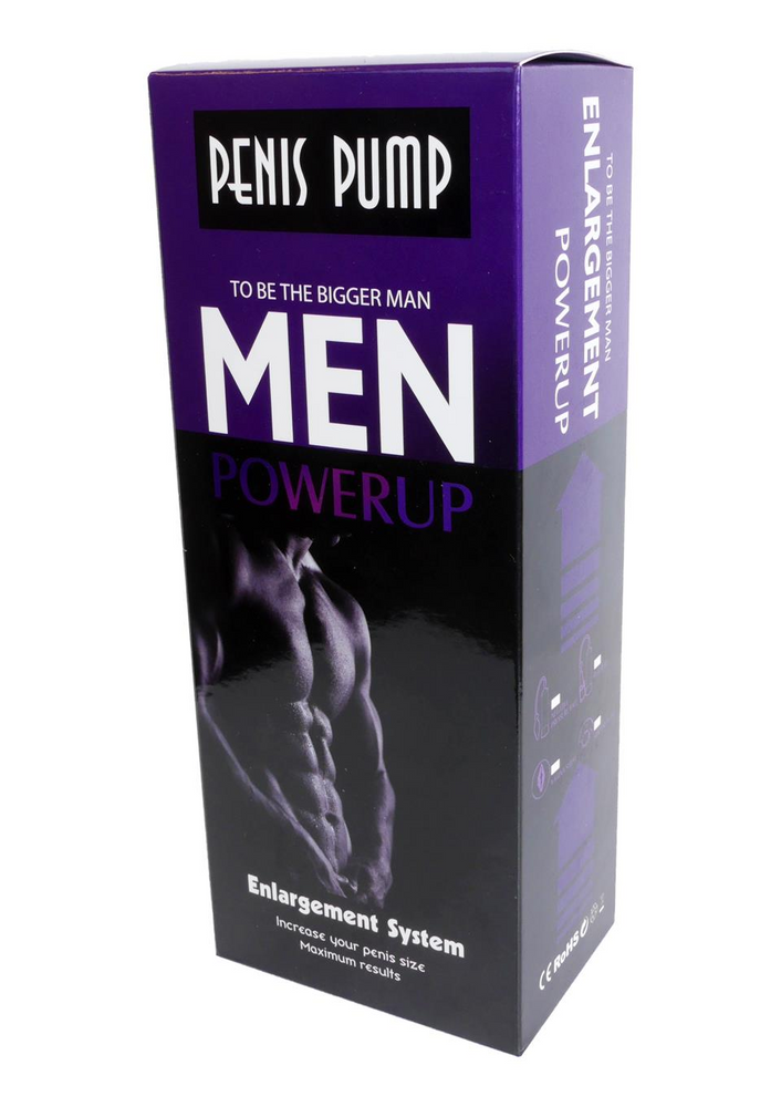 Вакуумна помпа для чоловіків Penis Pump - Men Powerup Clear