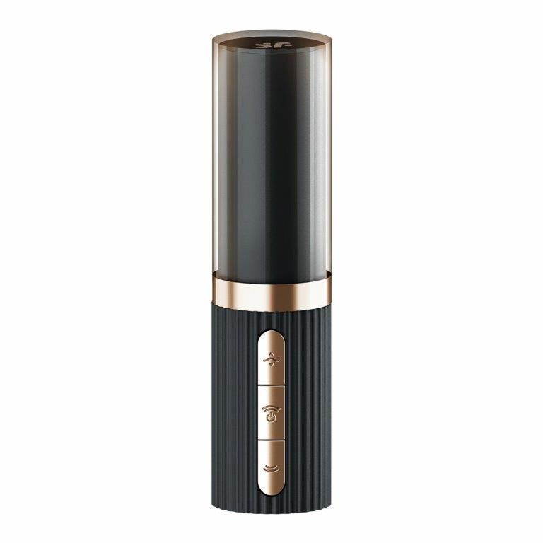 Вакуумний стимулятор Satisfyer Pro 2 Kiss, магнітна технологія 3D Air Pulse, 30 режимів, кришечка, Черный