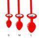 Мужские трусы XS-2XL с силиконовой анальной пробкой Art of Sex - Joni plug panties size M Red