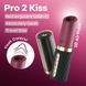 Вакуумний стимулятор Satisfyer Pro 2 Kiss, магнітна технологія 3D Air Pulse, 30 режимів, кришечка, Черный