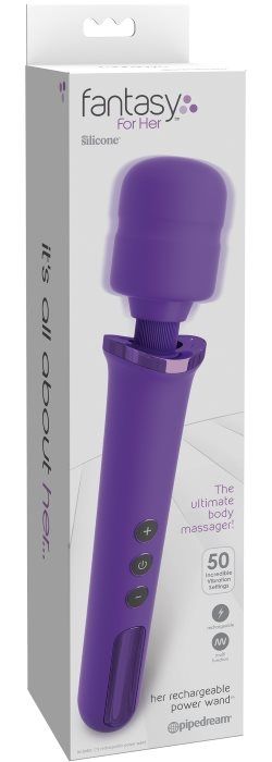 Вібромасажер Fantasy For Her - Her Rechargeable Power Wand від Pipedream