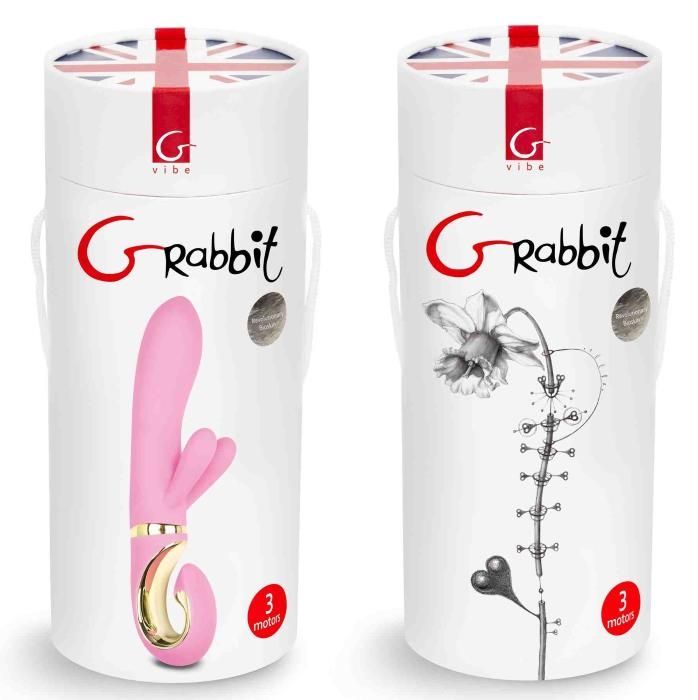 Вибратор кролик Gvibe Grabbit Candy Pink