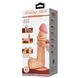 Фаллоимитатор BAILE - Sliding Skin 9,2'' Flesh Suction base TPR