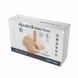 Полуторс с фаллоимитатором на присоске SilexD Apollo S Male Torso Caramel, Светло-коричневый