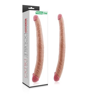 Двухсторонний фаллоимитатор King Size Realistic Ladykiller Tapered Double Penetration 14