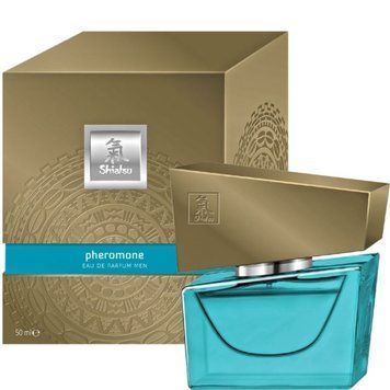 Мужские духи с феромонами Hot Shiatsu Men Light Blue 50 мл