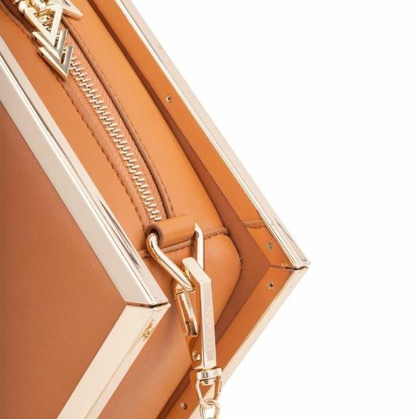 Сумка для хранения секс-игрушек Lockink Mysterious Square Kink Bag, коричневая