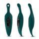 Вібростимулятор Leaf Green, 9 vibration functions, Зелений