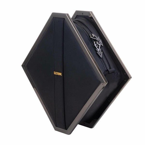 Сумка для хранения секс-игрушек Lockink Mysterious Square Kink Bag, черная