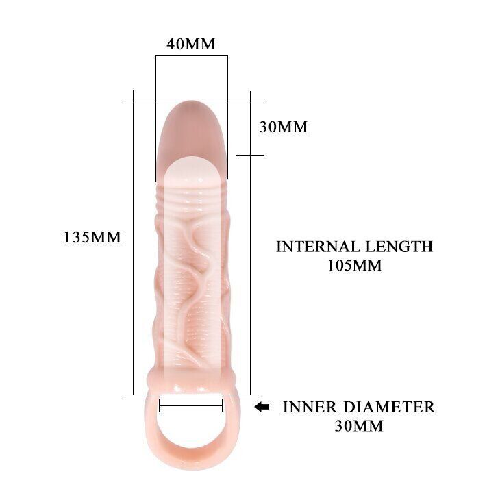 Насадка на пенис з вібрацією Men extens