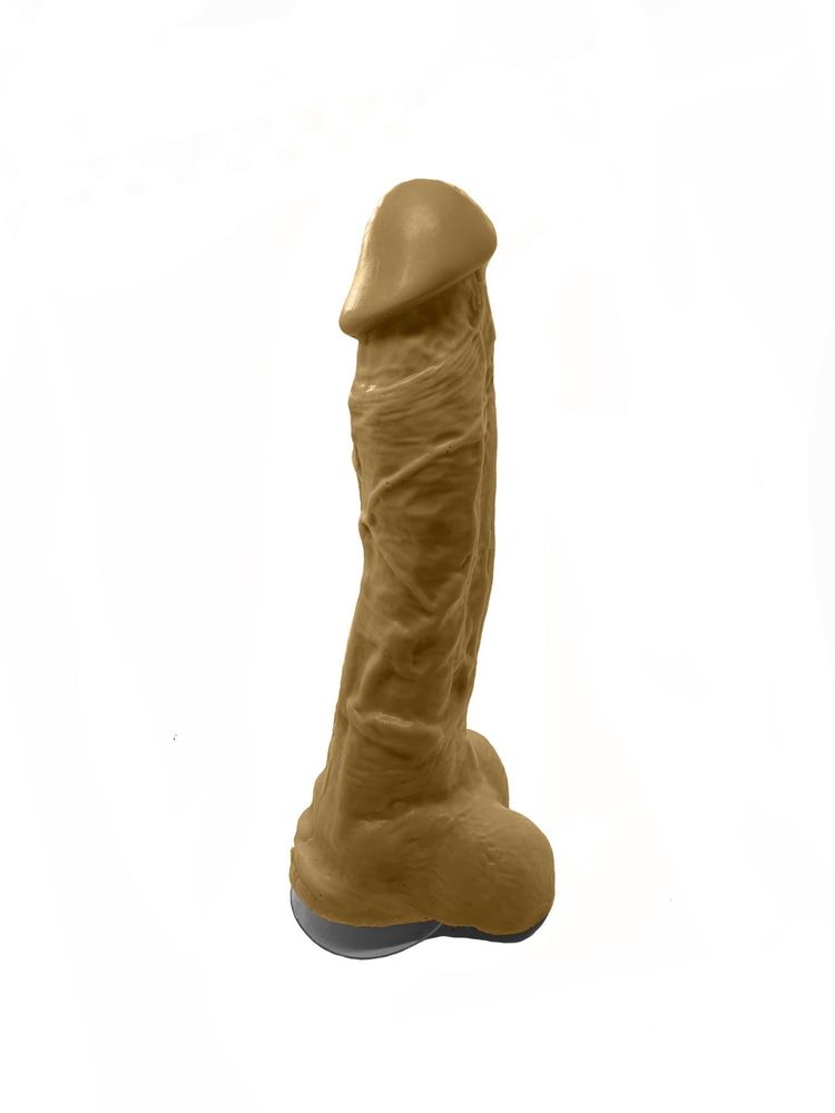 Крафтовое мило-пенис з присоском Чистий Кайф XL натуральне