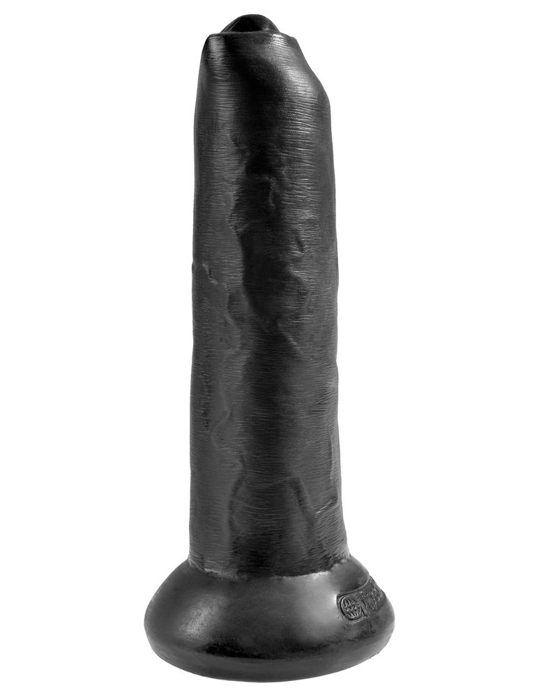 Фаллоимитатор с подвижной крайней плотью Pipedream King Cock - 9 inch Uncut Cock