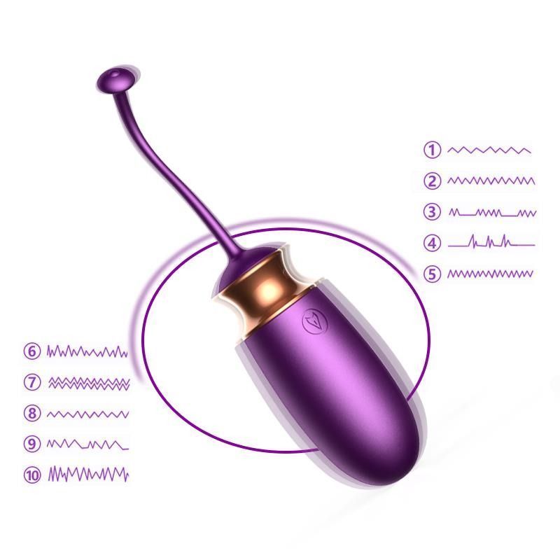 Віброяйце на дистанційному керуванні Elegant Vibrating Love Egg USB 10 функцій/голосове управління