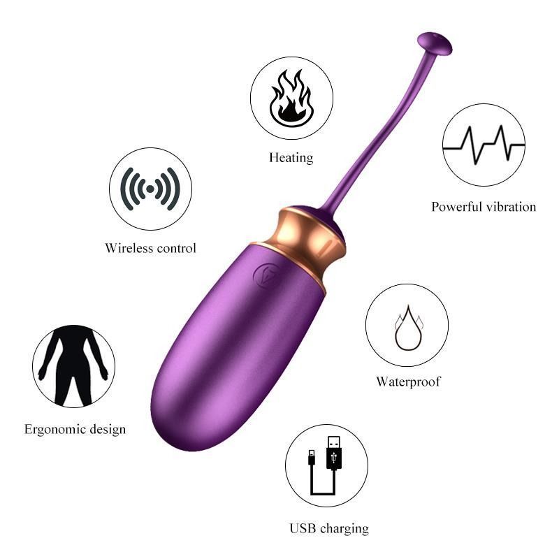 Віброяйце на дистанційному керуванні Elegant Vibrating Love Egg USB 10 функцій/голосове управління