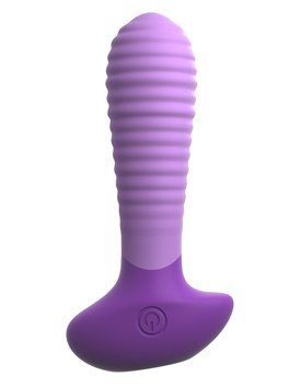 Анальная пробка с вибрацией Fantasy For Her Petite Tease-Her от Pipedream, Фиолетовый