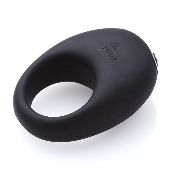 Эрекционное кольцо люкс класса  Je Joue - Mio Black с глубокой вибрацией