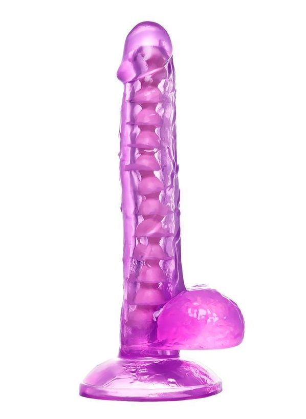 Фаллоимитатор - Realistic dildo A-Toys TOYFA Celiam, TPE, фиолетовый, 20.5 cm