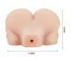Мастурбатор с двойной вибрацией и двумя входами LyBAILE - Pussy & Ass hole, телесный