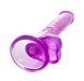 Фалоімітатор Realistic dildo A-Toys TOYFA Celiam &mdash; з мошонкою та присоскою, Фіолетовий