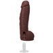 Фалоімітатор Doc Johnson The Realistic Cock ULTRASKYN - 12 Inch Hung with Balls Chocolate, Черный