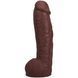 Фалоімітатор Doc Johnson The Realistic Cock ULTRASKYN - 12 Inch Hung with Balls Chocolate, Черный