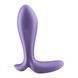Анальна смарт-пробка із вібрацією Satisfyer Intensity Plug Purple, Фіолетовий
