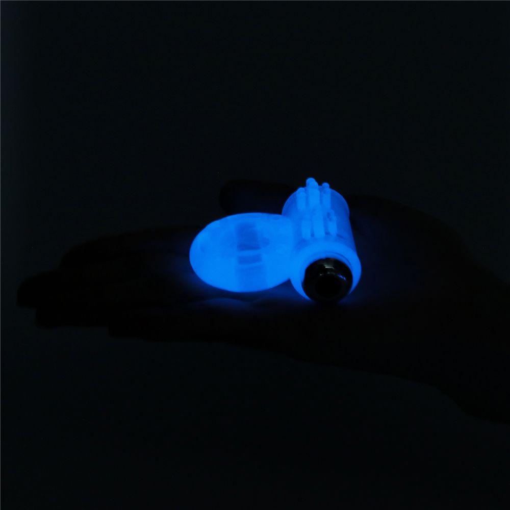 Виброкольцо для члена Lumino Play Vibrating Penis Ring, светящееся в темноте