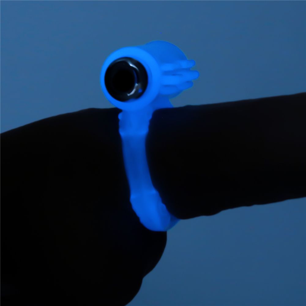 Виброкольцо для члена Lumino Play Vibrating Penis Ring, светящееся в темноте