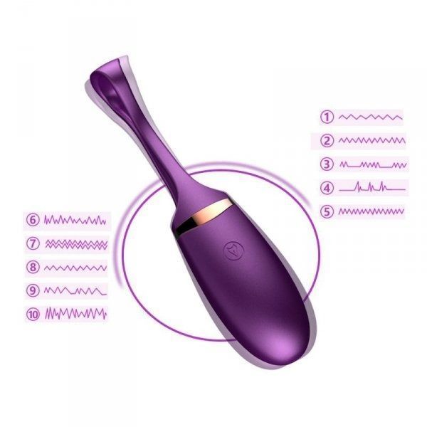 Віброяйце Vibrating Silicone Love EGG USB 10 Function / Voice Control