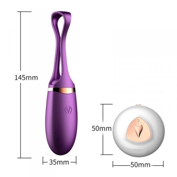 Віброяйце Vibrating Silicone Love EGG USB 10 Function / Voice Control
